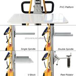 Mini Stacker Manufacturer - VANELIFT 100-300 kg Light Duty 1.5-2m Small Roll Lifter