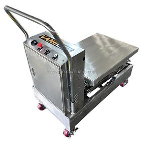 Inox Electric Scissor Lift Supplier - Movable Anti Rust Proof Mobile Elevating Customizing