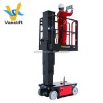 Trackless Aerial Work Platform Factory - 3.6-6 m Battery Power Telescoping Mast Elevator