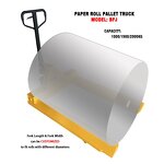 Paper Roll Pallet Jack Manufacturer - China Factory 1000-2000 lbs Reel Coil Handling