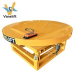 Rotary Lift Table Supplier - Factory Direct 500kg-4T Remote Control Rotatable Turning