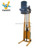 Semi Electric Drum Stacker Manufacturer - YL450 Walkie Type 450kg Handling Rotating