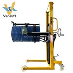 Manual Hydraulic Drum Stacker Factory - Hot Sale 350-450 kg Steel Oil Barrel Lifter