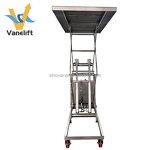 Stainless Steel Electric Lift Table Factory - VANELIFT SS304 316 OEM 500kg Battery Scissor