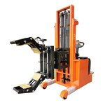 Electric Bale Lifting Machine Manufacturer - VANELIFT Battery Coil Roll Turning with