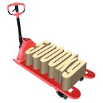 Hand Pallet Truck Manufacturer - VANELIFT 5T 5000kg Heavy Duty Manual Jack Trolley