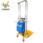 Semi Electric Stacker Factory - BDDJS 1.3-1.7 m Battery Light Weight Pallet Adjustable