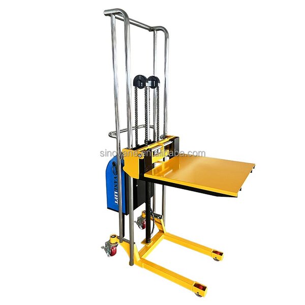 Semi Electric Stacker Factory - BDDJS 1.3-1.7 m Battery Light Weight Pallet Adjustable