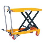 Single Scissor Lift Table Manufacturer - Hand Foot Control