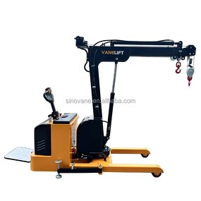 Full Electric Turning Crane Supplier - 1-2 Ton 120 Degree Hook Lifter Remote Wireless