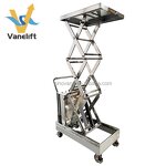 Inox Electric Scissor Lift Supplier - Movable Anti Rust Proof Mobile Elevating Customizing