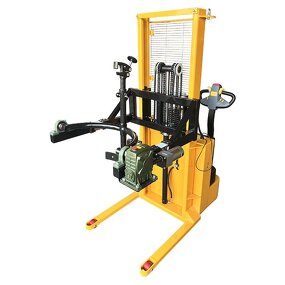 Electric Barrel Lifter Factory - China Factory 350-650 kg Flip Automatic Drum Stacker