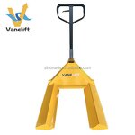 Paper Roll Hand Pallet Truck Supplier - VANELIFT Heavy Duty 1-2 Ton Manual Hydraulic Reel