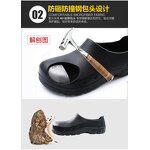 Safety Shoes Factory - OEM Oil Resistant Chef Slip-On Shoes