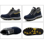 Safety Boots Manufacturer - Custom Slip-On Steel Toe Work Shoes