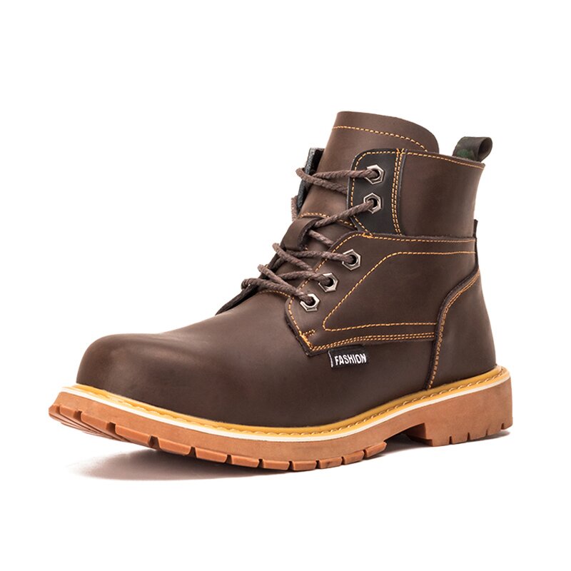 Safety Boots Manufacturer - Custom Genuine Leather Work Sneakers