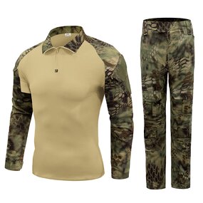 Frog Suit Manufacturer - Green Python Camo Training Uniform OEM/ODM