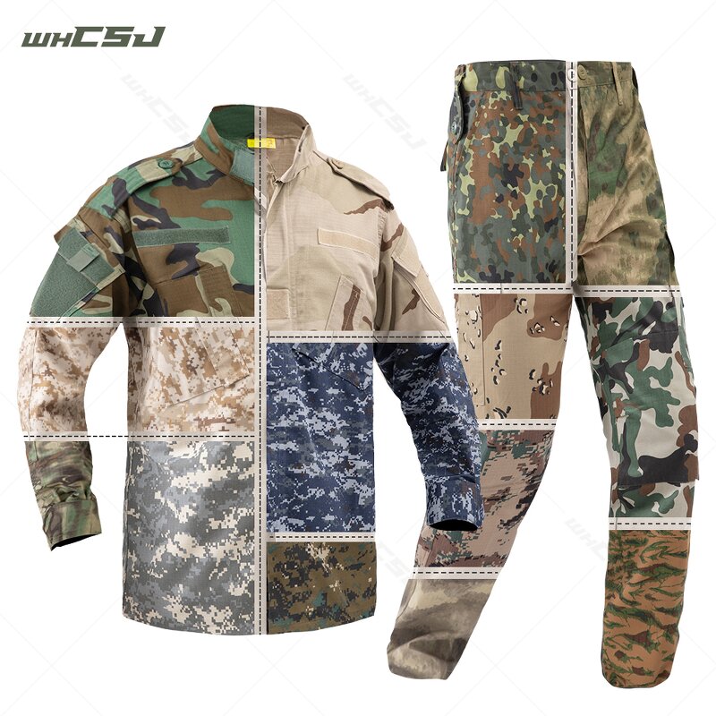 Tactical Uniform Manufacturer - Custom Camouflage Training Outfit Set OEM/ODM