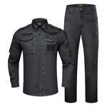 Tactical Uniform Manufacturer - 728 Black Security Suit OEM/ODM