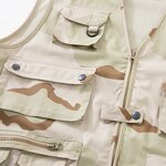 Tactical Vest Manufacturer - 7 Pocket Desert Camo Vest OEM/ODM