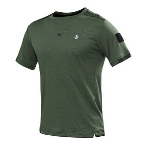 Tactical T-Shirt Manufacturer - Olive Green Camouflage Training Shirt OEM/ODM