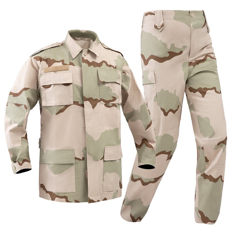 Tactical Uniform Manufacturer - BDU Desert Camo Combat Uniform OEM/ODM