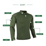 Tactical Uniform Manufacturer - Multicam Frog Style Jacket Shorts OEM/ODM