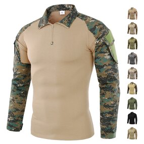Tactical T-Shirt Manufacturer - Quick-dry Long Sleeve Combat Top OEM/ODM
