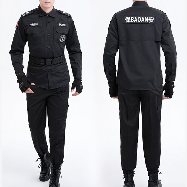 Security Uniform Manufacturer - Custom Long Sleeve Tactical Shirt OEM/ODM