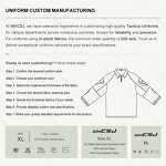 Tactical Uniform Manufacturer - Custom Camouflage Training Outfit Set OEM/ODM