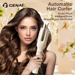 Curling Iron Manufacturer - Ceramic Long Barrel Rotating Curling Wand OEM/ODM