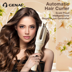 Curling Iron Manufacturer - Ceramic Long Barrel Rotating Curling Wand OEM/ODM