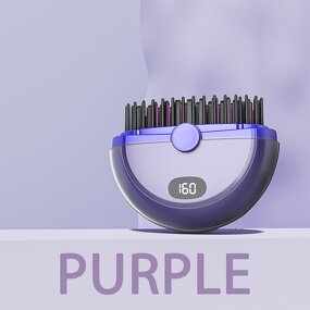 Hair Straightener Manufacturer - Mini Waterproof Wireless Straightener Brush OEM/ODM