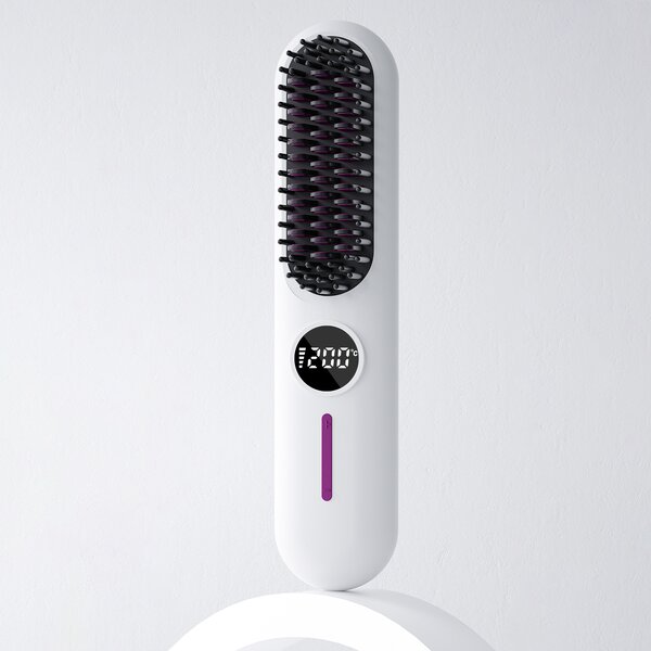 Hair Straightener Manufacturer - Rechargeable Waterproof Mini Brush Comb OEM/ODM