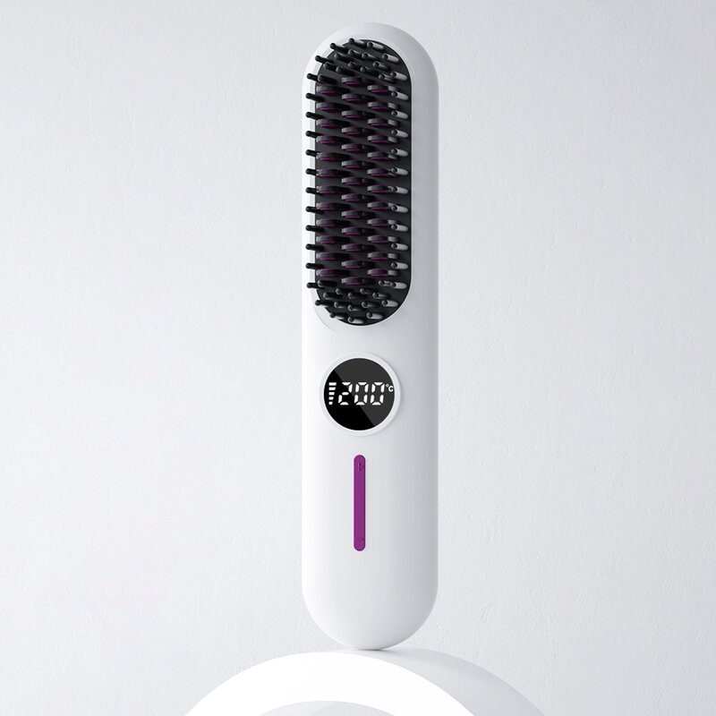 Hair Straightener Manufacturer - Rechargeable Waterproof Mini Brush Comb OEM/ODM