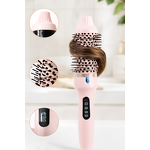 Heated Comb Manufacturer - Rose Gold Ceramic Barrel Heated Comb OEM/ODM