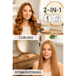 Heated Comb Manufacturer - Rose Gold Ceramic Barrel Heated Comb OEM/ODM