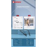 Wireless Earbuds Manufacturer - Transparent TWS Earbuds with LED OEM/ODM