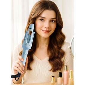 Hair Curler Manufacturer - Professional LCD Rotary Curling Iron OEM/ODM
