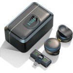 Wireless Microphone Factory - OEM/ODM Lavalier Video 2 Wireless Mics Dual Transmitter