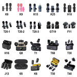 Wireless Microphone System Factory - OEM/ODM with Handheld Lavalier Headset 3 Channel