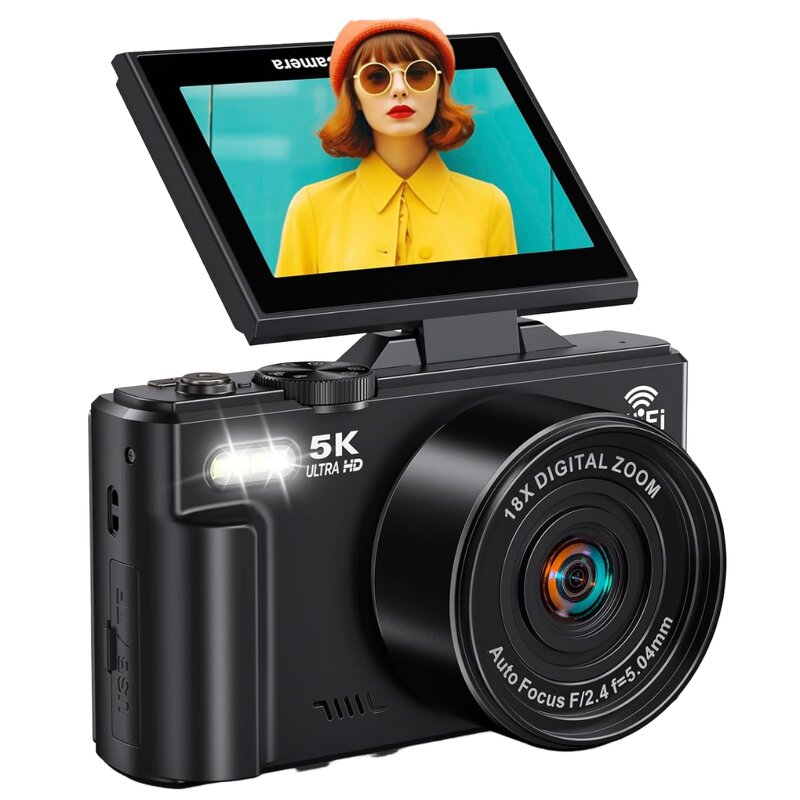 Children Camera Factory - OEM/ODM Selfie Camera Flip Screen SD Rechargeable