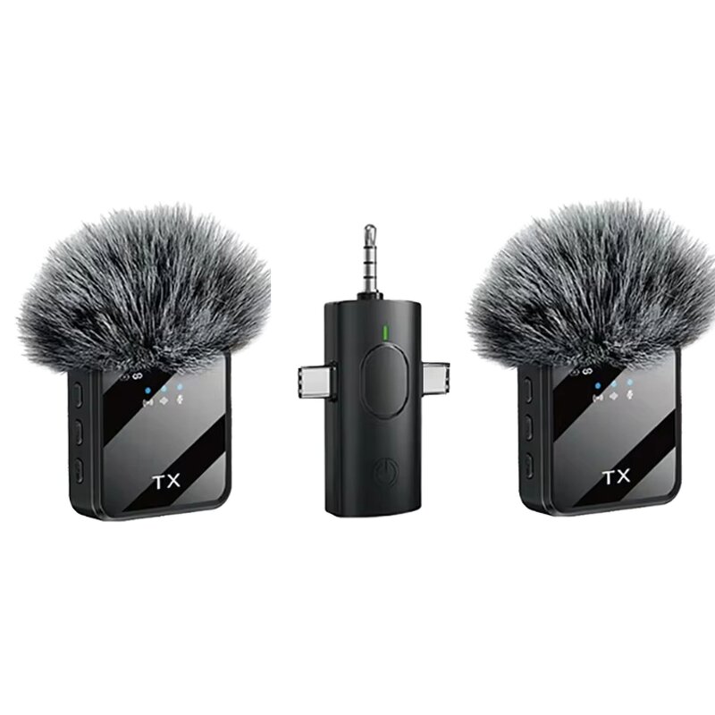 Lavalier Microphone Manufacturer - OEM/ODM Wireless Condenser Mic with Wind Sleeve