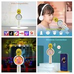 Wireless Microphone Factory - OEM/ODM Portable Kids Karaoke Mic with LED Light Toy