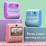 Kids Camera Factory - OEM/ODM Cartoon Cute Big Screen CCD Camera Pink