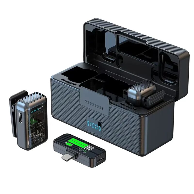 Wireless Microphone Factory - OEM/ODM Portable Lavalier Microphone for Streaming Karaoke