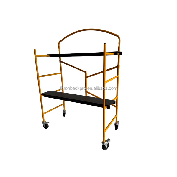 Portable Scaffolding Factory - Steel Folding Platform Ladder for Home