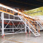 Airplane Maintenance Walkway Factory - Custom Professional Step Ladder
