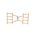 Mini Scaffold Supplier - Adjustable Height Foldable for Painting