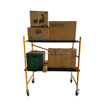 Adjustable Scaffold Factory - Multi-Functional Steel Foldable Design